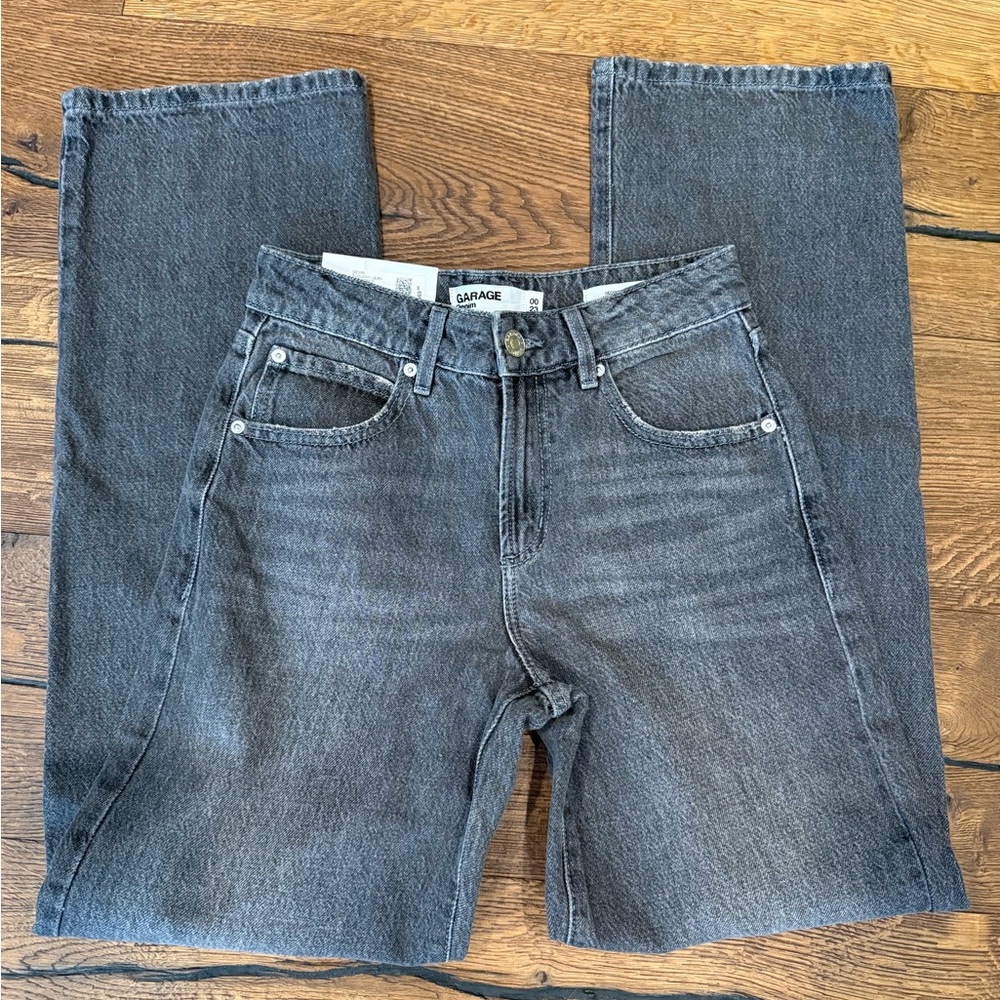 Garage Dusk Gray Slouchy Denim Jeans